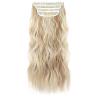 WUODHTW Hair Extensions 4PCS Clip in Hair Extensions 19.6" Long Curly Wavy Invisible Lace Weft Natural Soft Hairpieces view 1