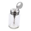 100ml Glass Pump Dispenser Bottle for Liquid Makeup Pads view 1