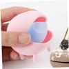 Beaupretty 2pcs Portable Makeup Puff Holder Box Dustproof and Breathable Silicone Makeup Sponge Organizer Travel-Friendly Cosmetic Storage for Beauty Enthusiasts view 4