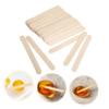 PLAFOPE Body Wax Sticks Wooden Wax Applicators for Hair Removal Smooth Surface Spatulas for Salon Home Use for Sensitive Areas Sticks Per Box view 4