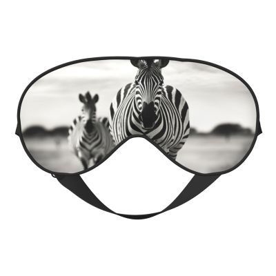 Zebra3 Print Sleep Mask Silk-Like Eye Mask Sleeping Eye Mask for Women Men for Travel Sleep Relaxation