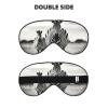 Zebra3 Print Sleep Mask Silk-Like Eye Mask Sleeping Eye Mask for Women Men for Travel Sleep Relaxation view 2