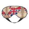 Abstract Georgian Flag Map03 Print Sleep Mask Silk-Like Eye Mask Sleeping Eye Mask for Women Men for Travel Sleep Relaxation view 1