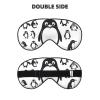 Cute Penguin Print Sleep Mask Silk-Like Eye Mask Sleeping Eye Mask for Women Men for Travel Sleep Relaxation view 2