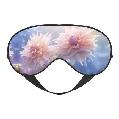 3 Colorful Flowers1 Print Sleep Mask Silk-Like Eye Mask Sleeping Eye Mask for Women Men for Travel Sleep Relaxation