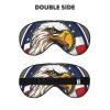 American Bald Eagle Print Sleep Mask Silk-Like Eye Mask Sleeping Eye Mask for Women Men for Travel Sleep Relaxation view 2