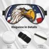 American Bald Eagle Print Sleep Mask Silk-Like Eye Mask Sleeping Eye Mask for Women Men for Travel Sleep Relaxation view 4