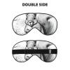 Cartoon Squirrel Print Sleep Mask Silk-Like Eye Mask Sleeping Eye Mask for Women Men for Travel Sleep Relaxation view 2