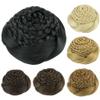 Bun, Synthetic Braided Hair Bun for Women - Wedding Party Updo Chignon Wig for Women(Ash Blonde) view 1