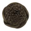 Bun, Synthetic Braided Hair Bun for Women - Wedding Party Updo Chignon Wig for Women(Ash Blonde) view 3
