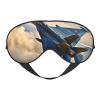Aircraft Fighter Jets Print Sleep Mask Silk-Like Eye Mask Sleeping Eye Mask for Women Men for Travel Sleep Relaxation view 1