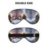 HDSKFNS Firefighter Fireman Flame Print Sleep Mask Silk-Like Eye Mask Sleeping Eye Mask For Women Men For Travel Sleep Relaxation view 2