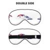 Cuban Flag Map Print Sleep Mask Silk-Like Eye Mask Sleeping Eye Mask for Women Men for Travel Sleep Relaxation view 2