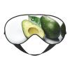 Avocado2 Print Sleep Mask Silk-Like Eye Mask Sleeping Eye Mask for Women Men for Travel Sleep Relaxation view 1