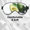 Avocado2 Print Sleep Mask Silk-Like Eye Mask Sleeping Eye Mask for Women Men for Travel Sleep Relaxation view 3