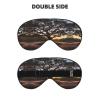 HDSKFNS Heart Tree Print Sleep Mask Silk-Like Eye Mask Sleeping Eye Mask For Women Men For Travel Sleep Relaxation view 2