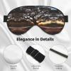 HDSKFNS Heart Tree Print Sleep Mask Silk-Like Eye Mask Sleeping Eye Mask For Women Men For Travel Sleep Relaxation view 4