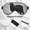 Cute Sheep Lamb Print Sleep Mask Silk-Like Eye Mask Sleeping Eye Mask for Women Men for Travel Sleep Relaxation view 4