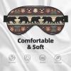 Bear Print Sleep Mask Silk-Like Eye Mask Sleeping Eye Mask for Women Men for Travel Sleep Relaxation view 3