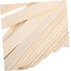 FOMIYES 100pieces Body Hair Removal Wax Applicators Portable Wooden Wax Sticks Waxing Sticks Spatulas Hair Removal Tool Women Personal Care Appliances view 4