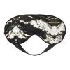 Black and White Marble Texture Print Sleep Mask Silk-Like Eye Mask Sleeping Eye Mask for Women Men for Travel Sleep Relaxation view 1