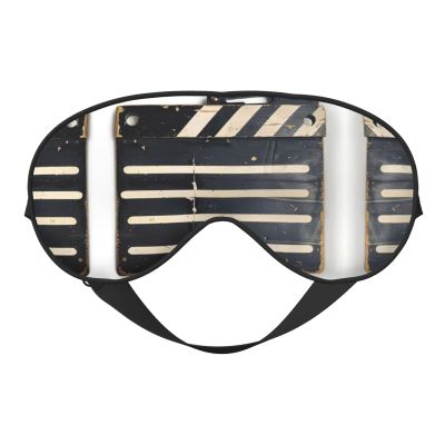 Classic Movie Clapboard Black Print Sleep Mask Silk-Like Eye Mask Sleeping Eye Mask for Women Men for Travel Sleep Relaxation