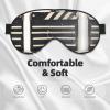 Classic Movie Clapboard Black Print Sleep Mask Silk-Like Eye Mask Sleeping Eye Mask for Women Men for Travel Sleep Relaxation view 3