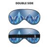 HDSKFNS Angel Wing Print Sleep Mask Silk-Like Eye Mask Sleeping Eye Mask For Women Men For Travel Sleep Relaxation view 2