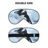 Penguin Print Sleep Mask Silk-Like Eye Mask Sleeping Eye Mask for Women Men for Travel Sleep Relaxation view 2