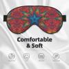 Colorful Star 1 Print Sleep Mask Silk-Like Eye Mask Sleeping Eye Mask for Women Men for Travel Sleep Relaxation view 3