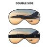 Aircraft Fighter Jets Print Sleep Mask Silk-Like Eye Mask Sleeping Eye Mask for Women Men for Travel Sleep Relaxation view 2