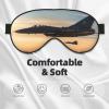 Aircraft Fighter Jets Print Sleep Mask Silk-Like Eye Mask Sleeping Eye Mask for Women Men for Travel Sleep Relaxation view 3