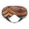 HDSKFNS Fast Food Print Sleep Mask Silk-Like Eye Mask Sleeping Eye Mask For Women Men For Travel Sleep Relaxation view 1