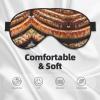 HDSKFNS Fast Food Print Sleep Mask Silk-Like Eye Mask Sleeping Eye Mask For Women Men For Travel Sleep Relaxation view 3
