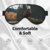 Flying Eagle Print Sleep Mask Silk-Like Eye Mask Sleeping Eye Mask for Women Men for Travel Sleep Relaxation view 3