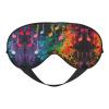 HDSKFNS Colorful Music Notes Print Sleep Mask Silk-Like Eye Mask Sleeping Eye Mask For Women Men For Travel Sleep Relaxation view 1