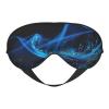 Abstract Geometric Print Sleep Mask Silk-Like Eye Mask Sleeping Eye Mask for Women Men for Travel Sleep Relaxation view 1