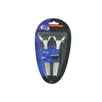 20 Pack Men's Disposable Razors, Premium Shaving Experience with Pivoted Swivel Heads, Lubricating Strips, Wide Razor Head for Smooth, Precise and Irritation Free Daily Grooming Routine, Bulk, Gray