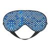 Blue Polka Dot Pattern Print Sleep Mask Silk-Like Eye Mask Sleeping Eye Mask for Women Men for Travel Sleep Relaxation view 1