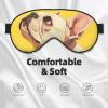 Animal Dog French Bulldog Print Sleep Mask Silk-Like Eye Mask Sleeping Eye Mask for Women Men for Travel Sleep Relaxation view 3