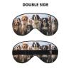 Dog Show Print Sleep Mask Silk-Like Eye Mask Sleeping Eye Mask for Women Men for Travel Sleep Relaxation view 2