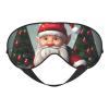 Christmas Traditional Gnome Print Sleep Mask Silk-Like Eye Mask Sleeping Eye Mask for Women Men for Travel Sleep Relaxation view 1