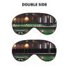 Billiard Print Sleep Mask Silk-Like Eye Mask Sleeping Eye Mask for Women Men for Travel Sleep Relaxation view 2