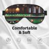 Billiard Print Sleep Mask Silk-Like Eye Mask Sleeping Eye Mask for Women Men for Travel Sleep Relaxation view 3