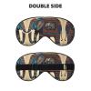 Aztec Elephant Print Sleep Mask Silk-Like Eye Mask Sleeping Eye Mask For Women Men For Travel Sleep Relaxation view 2