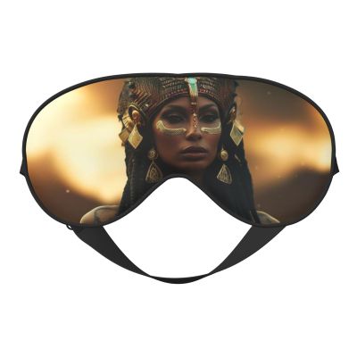 Ancient Egypt Tribe Series Print Sleep Mask Silk-Like Eye Mask Sleeping Eye Mask for Women Men for Travel Sleep Relaxation