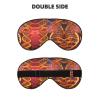 DNA Chain Photo Print Sleep Mask Silk-Like Eye Mask Sleeping Eye Mask for Women Men for Travel Sleep Relaxation view 2