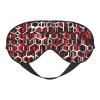 Abstract Geometric Pattern Print Sleep Mask Silk-Like Eye Mask Sleeping Eye Mask for Women Men for Travel Sleep Relaxation view 1
