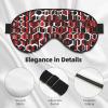 Abstract Geometric Pattern Print Sleep Mask Silk-Like Eye Mask Sleeping Eye Mask for Women Men for Travel Sleep Relaxation view 4