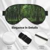 Trees and Animals Print Sleep Mask Silk-Like Eye Mask Sleeping Eye Mask for Women Men for Travel Sleep Relaxation view 4